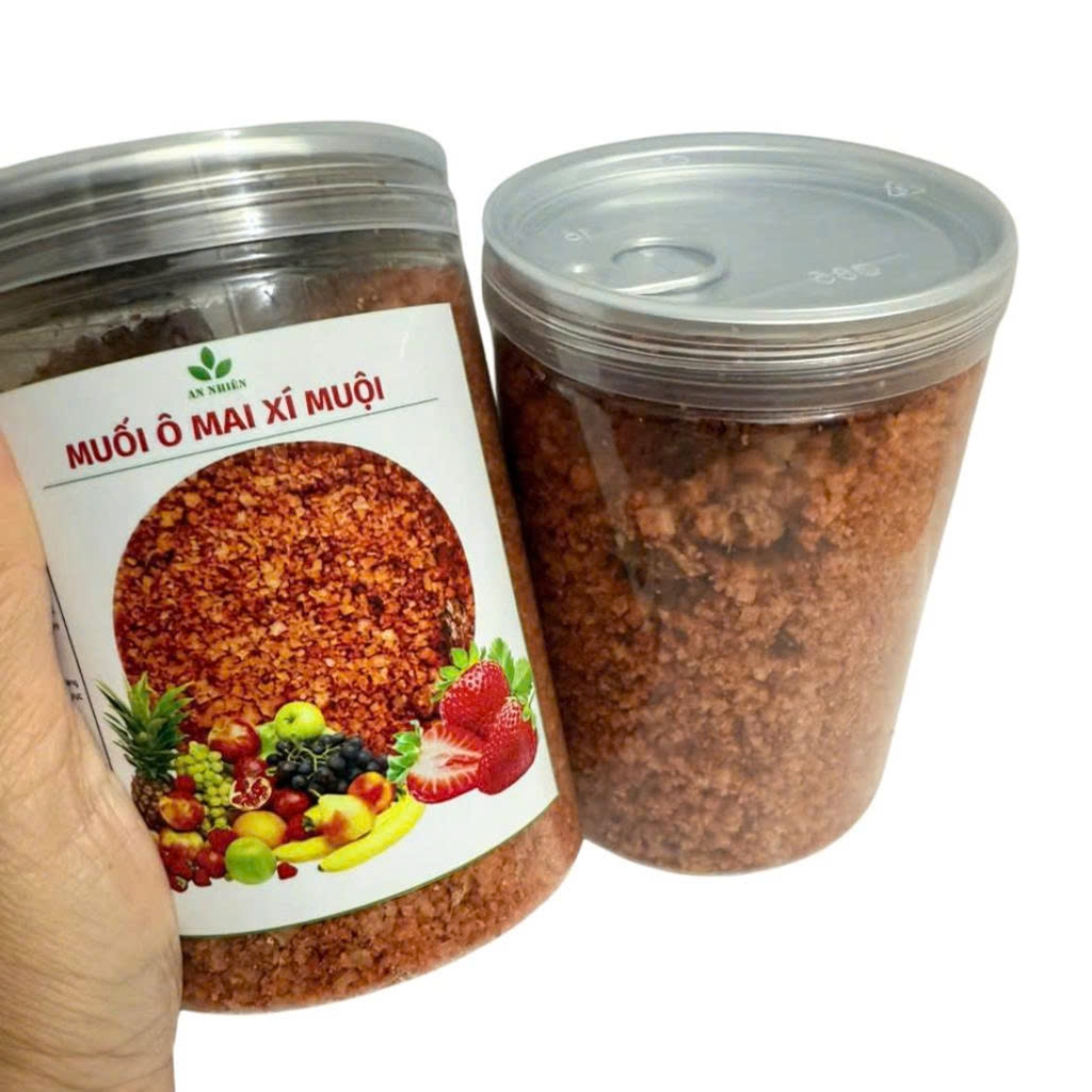 Muối Ô Mai Xí Muội An Nhiên – Chấm Trái Cây, Lắc Dâu Tây - 500g