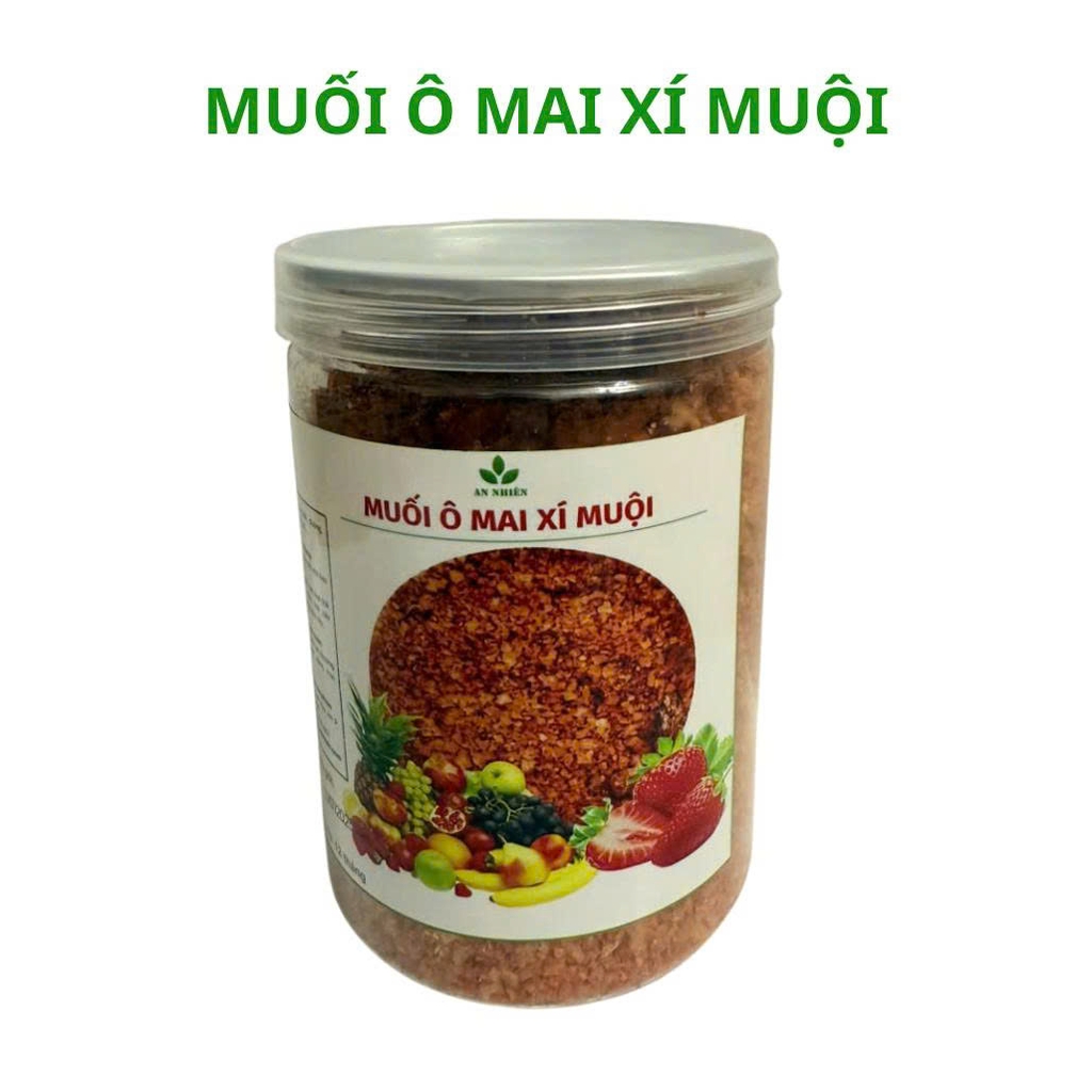 Muối Ô Mai Xí Muội An Nhiên – Chấm Trái Cây, Lắc Dâu Tây - 500g