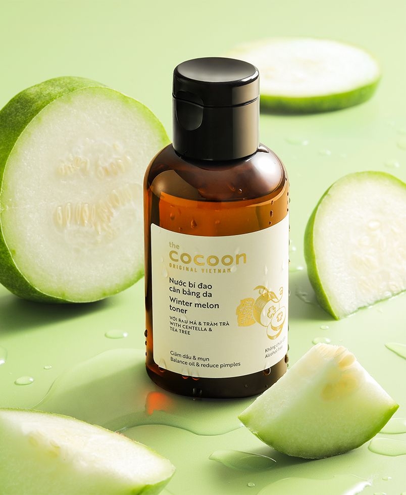 Nước bí đao cân bằng da Cocoon 140ml winer melon toner