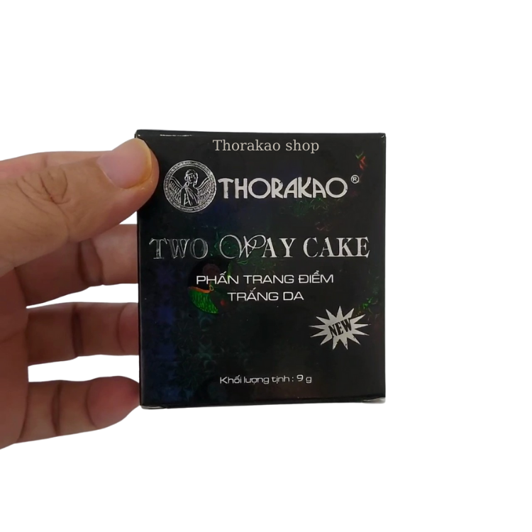 Phấn trang điểm thorakao trắng da two way cake 9g