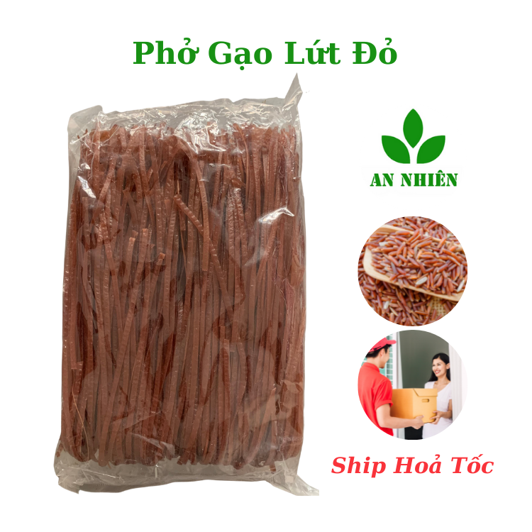 Phở gạo lứt đỏ thực dưỡng An Nhiên gói 500g