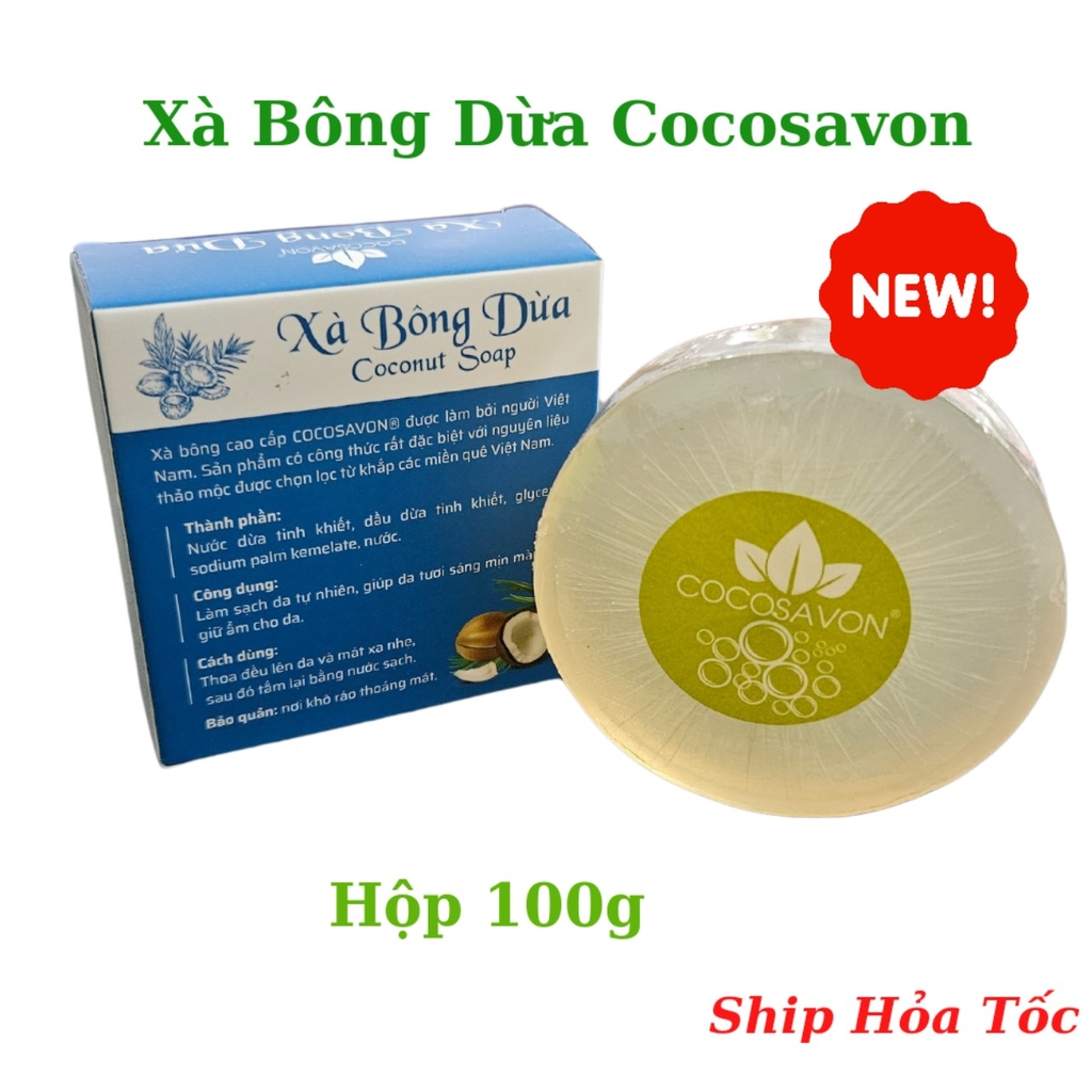 Xà bông dừa Cô Ba Cocosavon 100gr