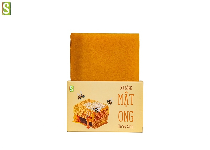 Xà bông sinh dược nghệ mật ong HTX Sinh Dược 110g – 55g