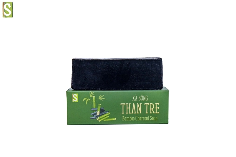 Xà bông sinh dược than tre HTX Sinh Dược 110g – 55g