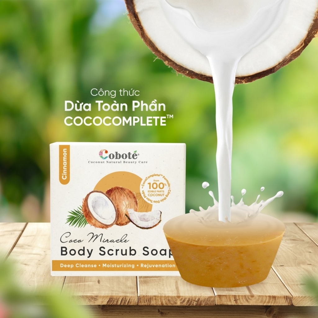 Xà phòng Tẩy tế bào chết Coboté  75g