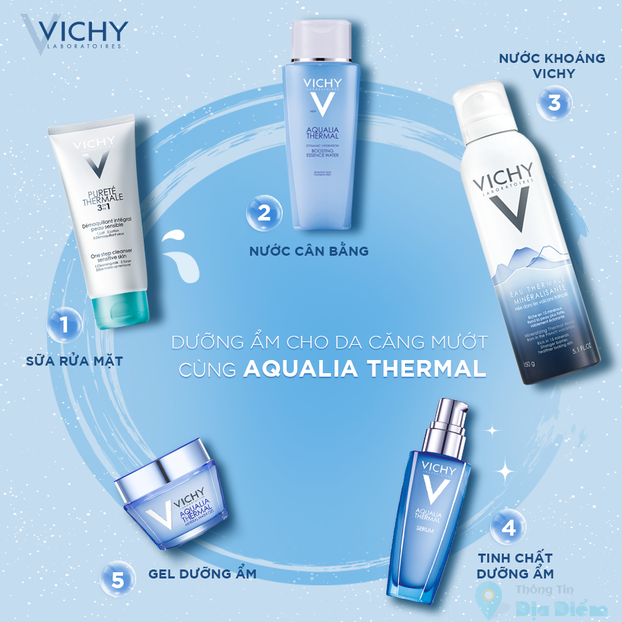 Nước Xịt Khoáng Dưỡng Da Vichy 100843334 (300ml)