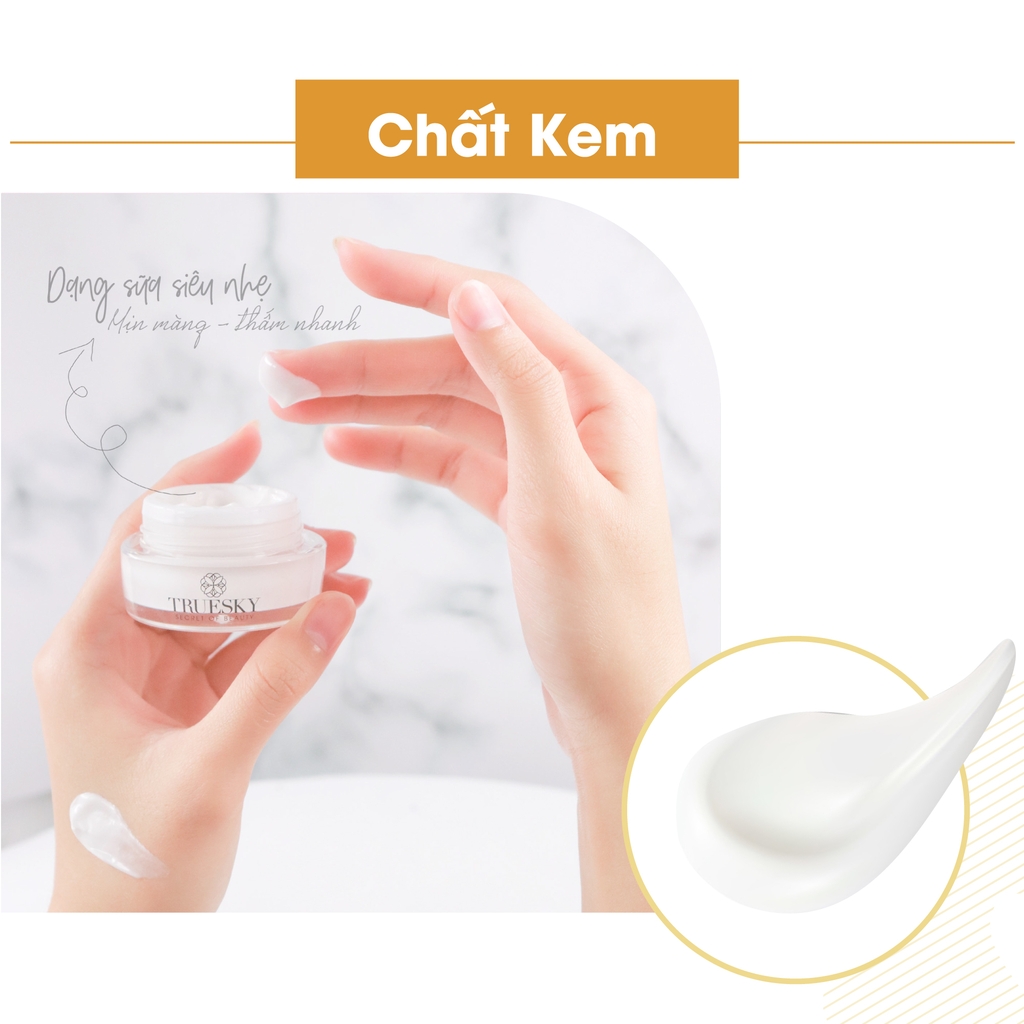Bộ VIP02 sản phẩm tắm trắng toàn thân cấp tốc và dưỡng trắng da mặt Truesky