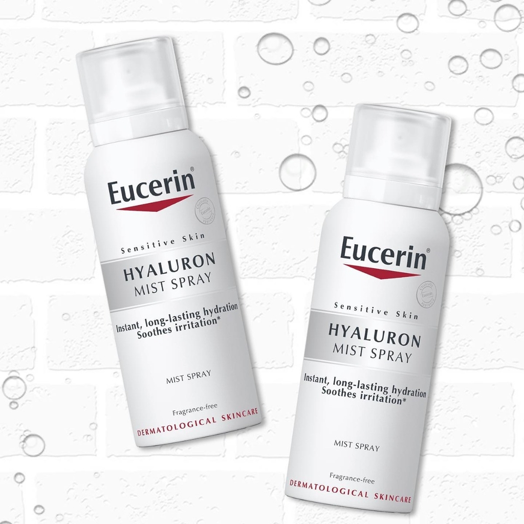 Bộ 2 Chai Xịt Dưỡng Ẩm Eucerin Hyaluron Mist Spray (150mlx2)