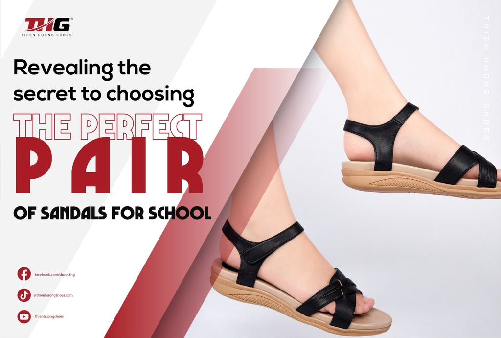 Revealing the secret to choosing the perfect pair of sandals for school