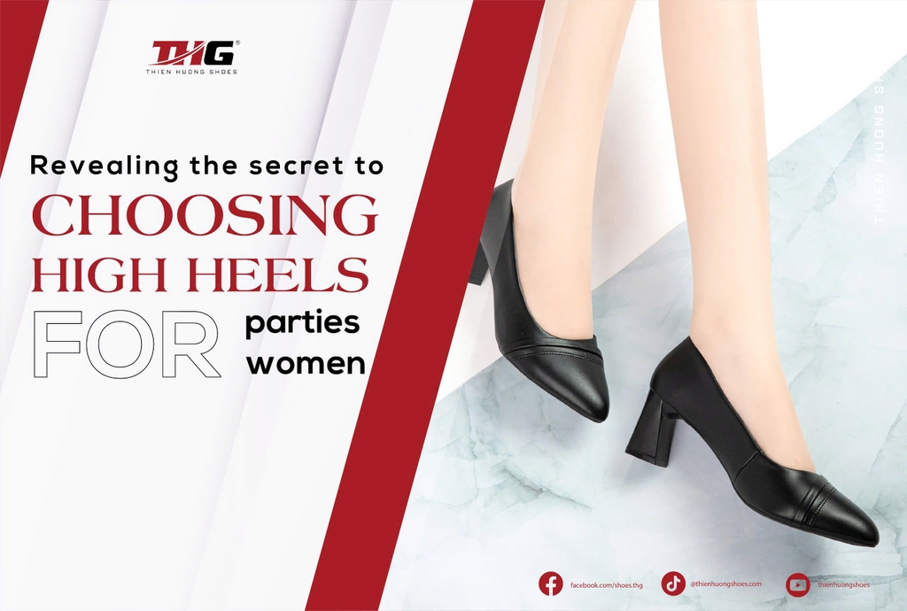 Revealing the secret to choosing high heels for parties for women