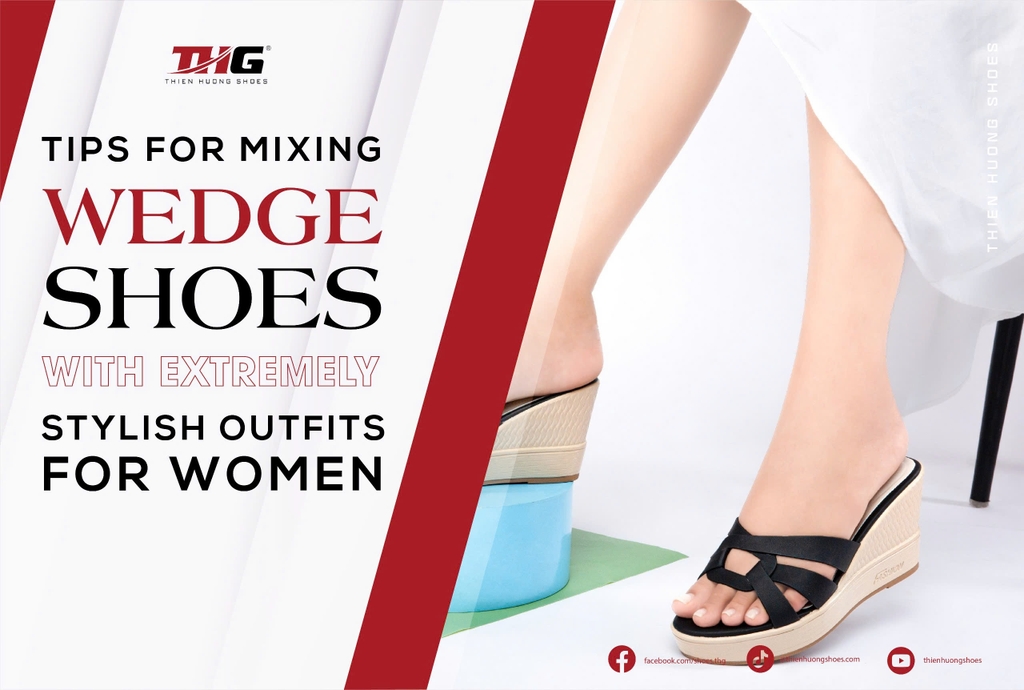 Tips for mixing wedge shoes with extremely stylish outfits for women