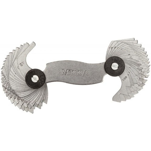 Bộ Dưỡng Đo Ren 188-151 (0.4-7mm/4-42TPI)