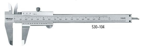 Thước Cặp Cơ Khí 530-104 (0-150MM/0.05MM)
