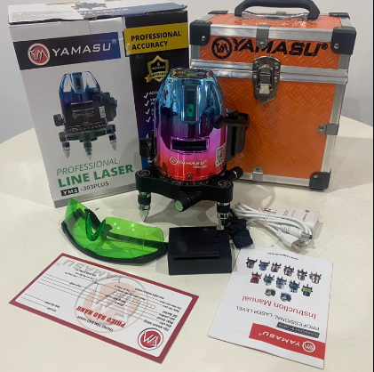 Máy cân bằng Laser 5 tia xanh YAMASU YMS-303PLUS