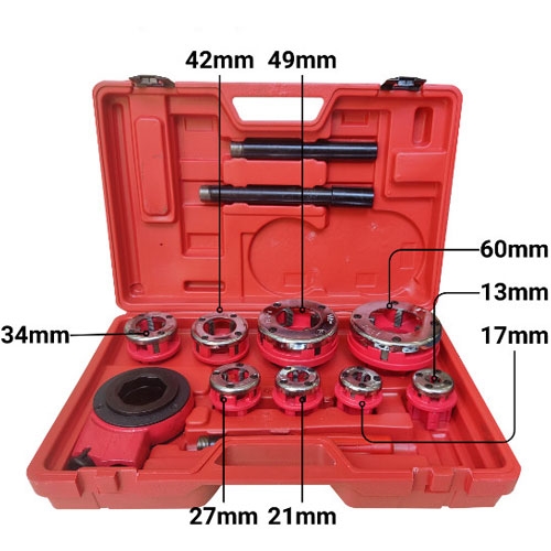 Bộ ren ống bằng tay 8 đầu SD707