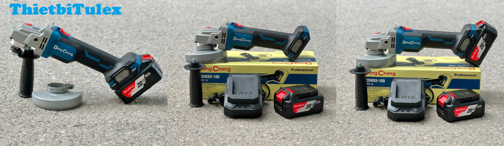 Máy mài góc dùng pin Dongcheng DCSM 03-100
