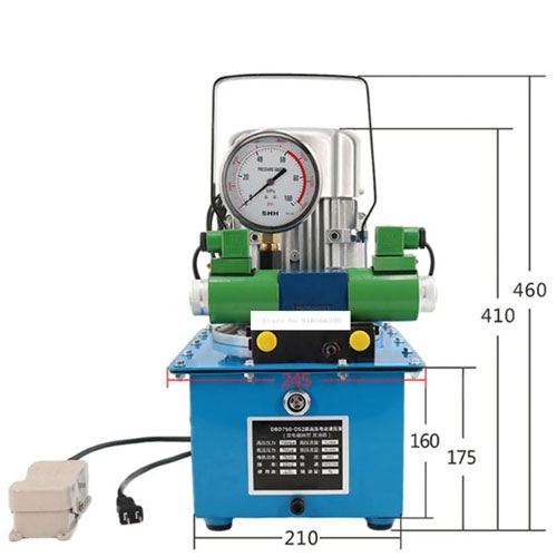 Bơm Điện Thủy Lực 2 Van Từ DBD1.5-DS2