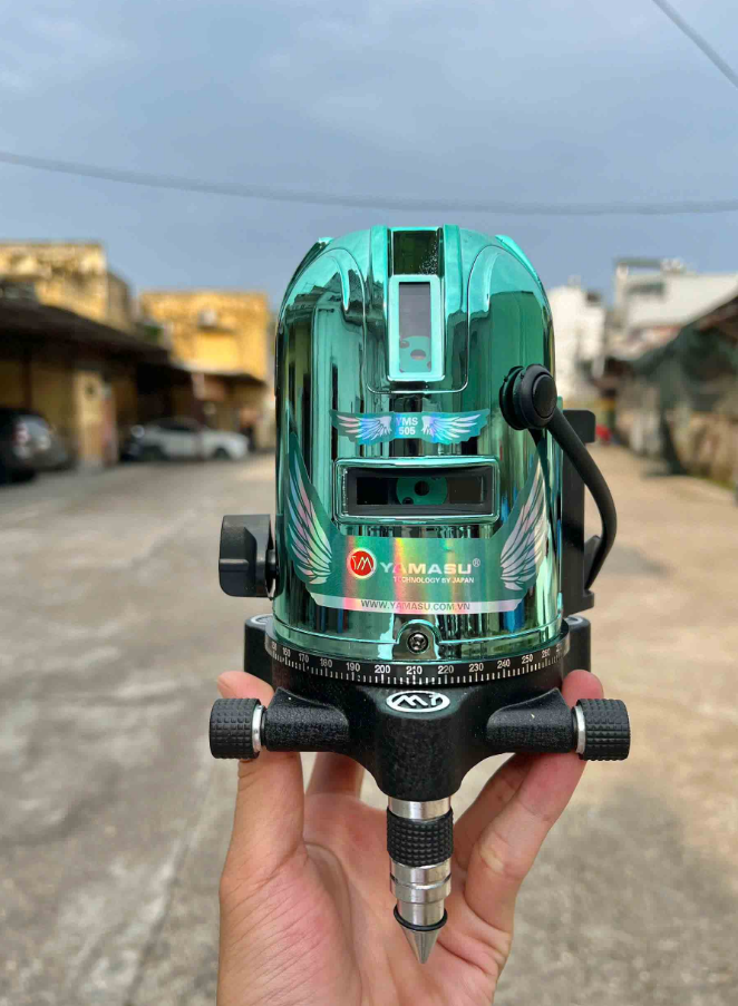 Máy cân bằng Laser 5 tia xanh YAMASU YMS-505GREEN