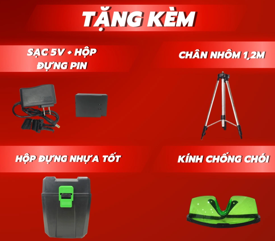 Máy cân mực laser 5 tia xanh YAMASU YMS-155