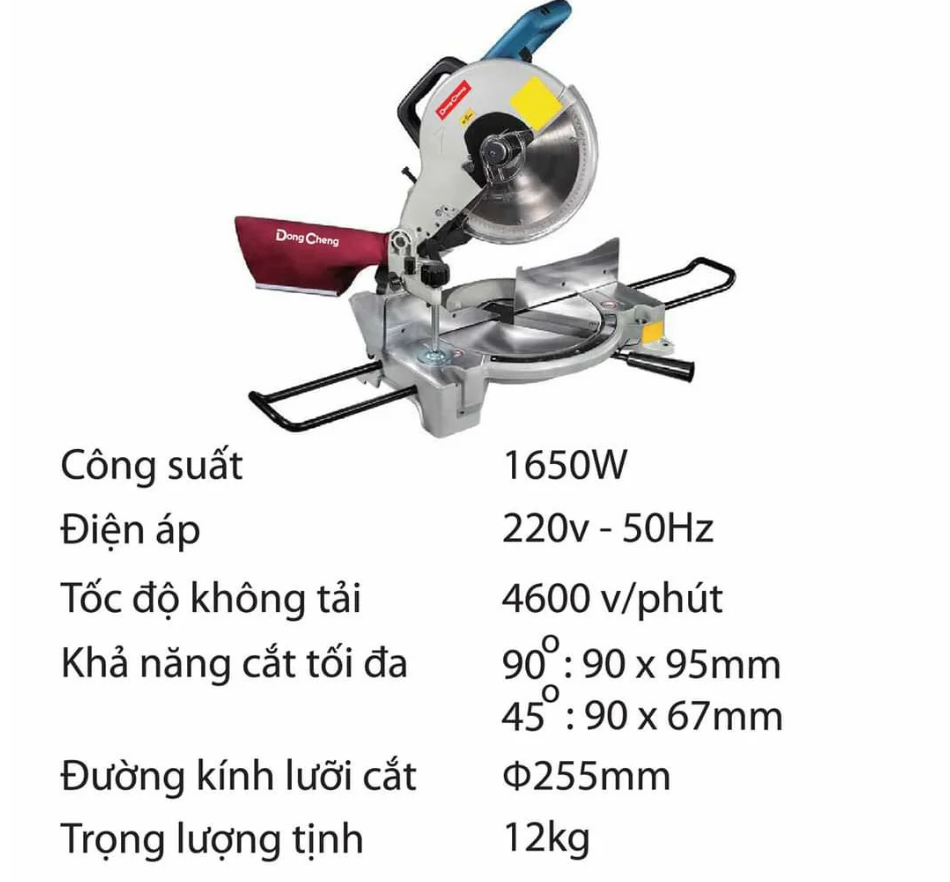 Máy cắt nhôm Dongcheng DJX 255