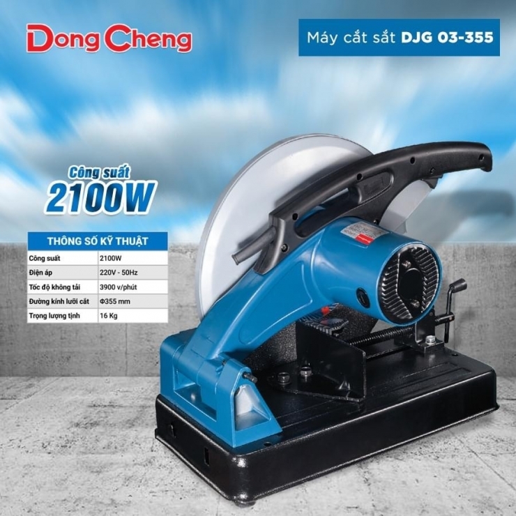 Máy cắt sắt Dongcheng DJG 03-355