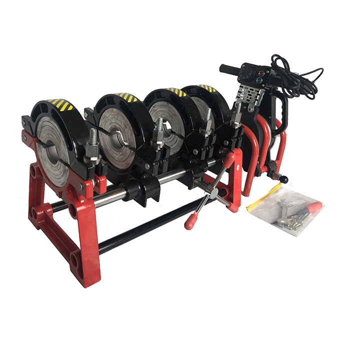 Máy hàn ống nhựa HDPE tay quay 4 kẹp HDPE250-4M