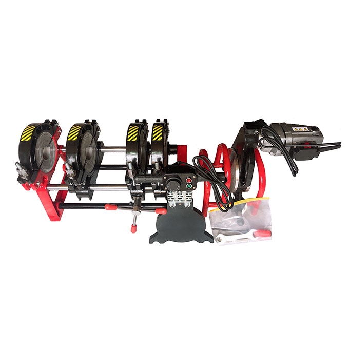Máy hàn ống cơ tay quay HDPE 4 kẹp HDPE160-4M
