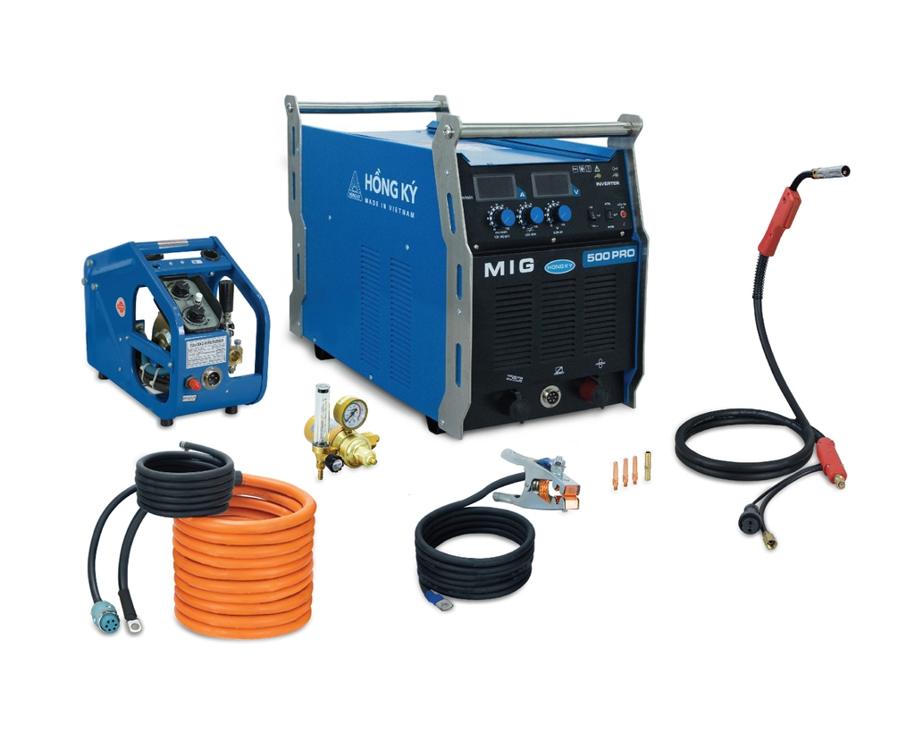 Máy Hàn Điện Tử Inverter Hồng Ký MIG 500 PRO