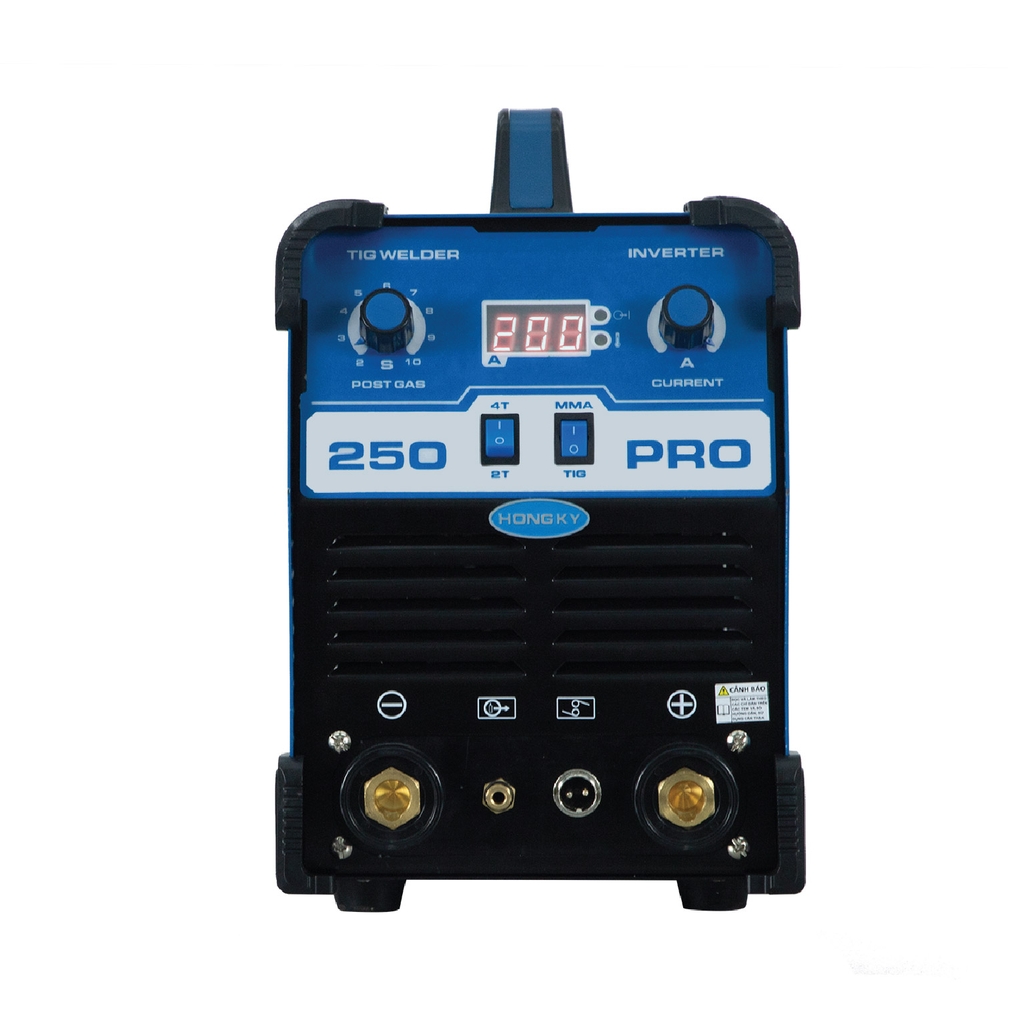 Máy Hàn Điện Tử Tig + Que Hồng Ký TIG 250PRO