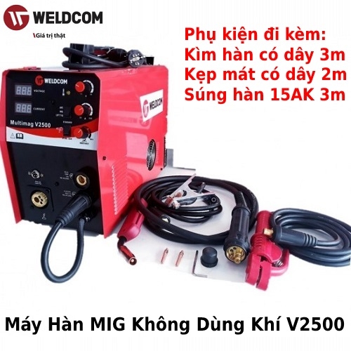 Máy hàn Mig không dùng khí Weldcom Multimag V2500