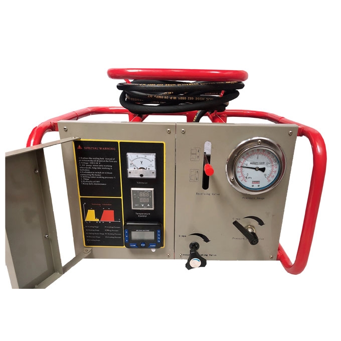 Máy hàn ống thủy lực HDPE 63-160mm Huajin