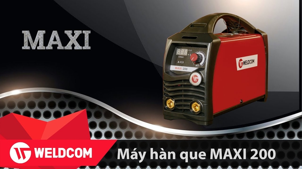 Máy hàn que điện tử Weldcom Maxi 200