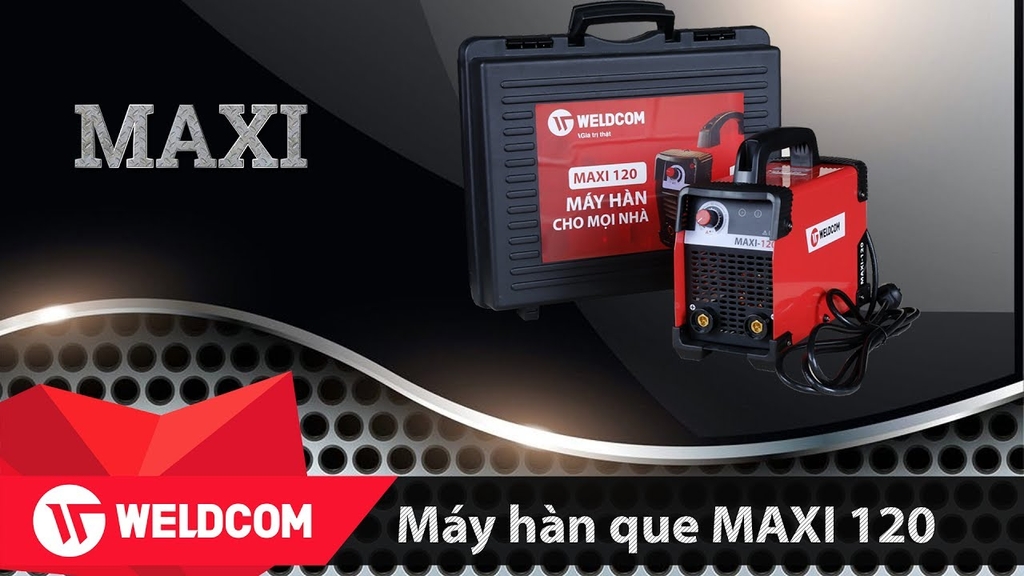 Máy hàn que điện tử Weldcom Maxi 120
