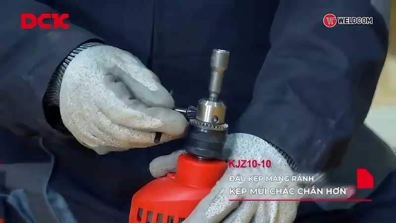 Máy khoan KJZ10-10 460W 10mm - DCK