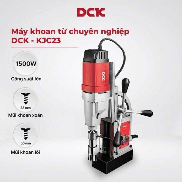 Máy khoan từ DCK - KJC23 1500W 50mm
