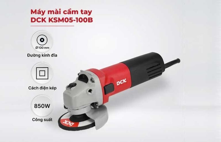 Máy mài góc KSM05-100B 850W 100mm  (công tắc cạnh) - DCK