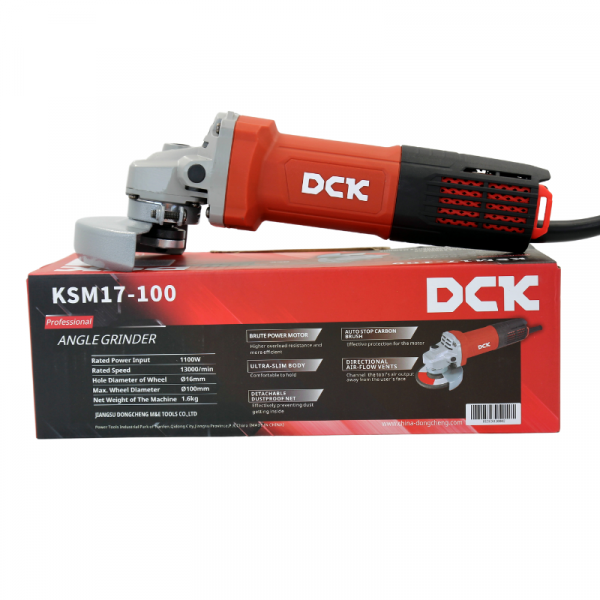 Máy mài góc KSM17-100P 1100W 100mm (công tắc bóp) - DCK