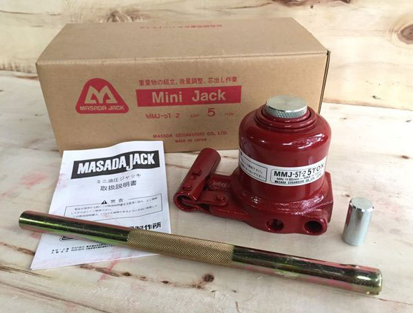 Kích thủy lực 5 tấn mini Masada Nhật Bản MMJ-5T-2