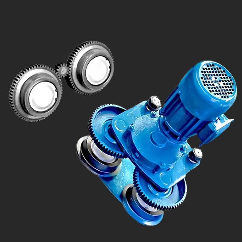 Pa lăng cáp điện DOSU CD1-10 12m 10 tấn 380V
