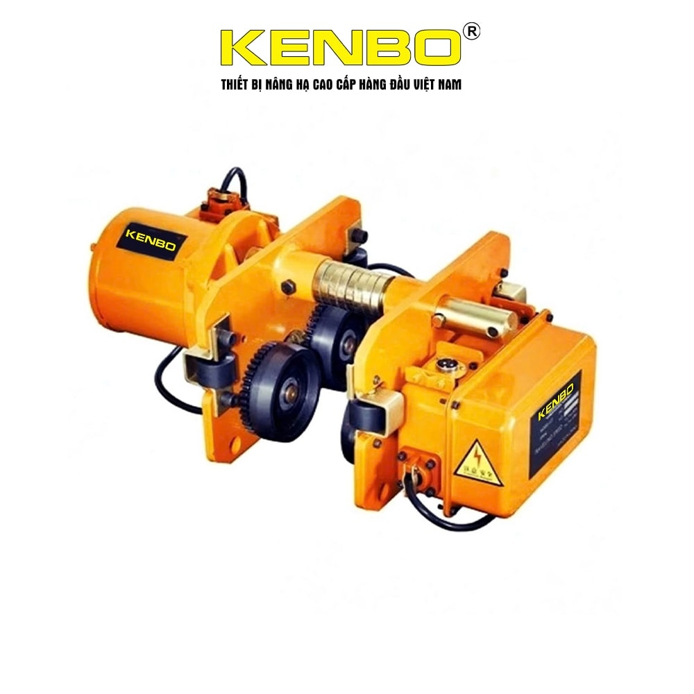 Pa lăng xích điện KENBO KKBB10-4L 380V 10 tấn di chuyển tầm thấp