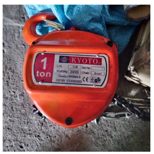 Pa lăng xích kéo tay Kyoto 1 Tấn 4M