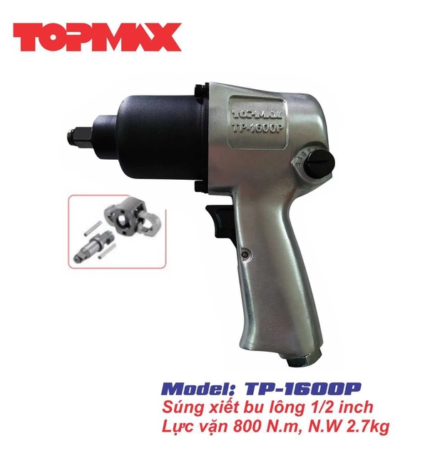 Súng bắn bulong tay ngang 1/2 inch TP-1004