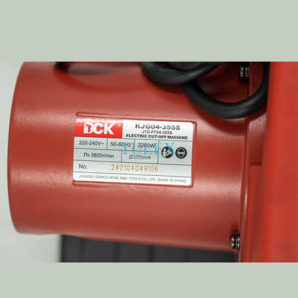 Máy cắt sắt DCK KJG04-355S