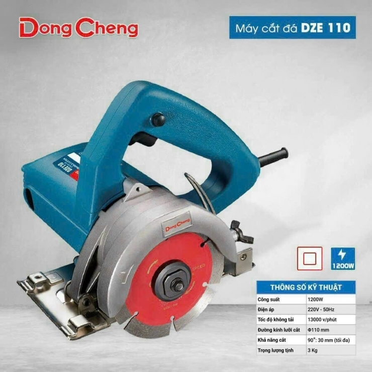 Máy cắt gạch Dongcheng DZE 110