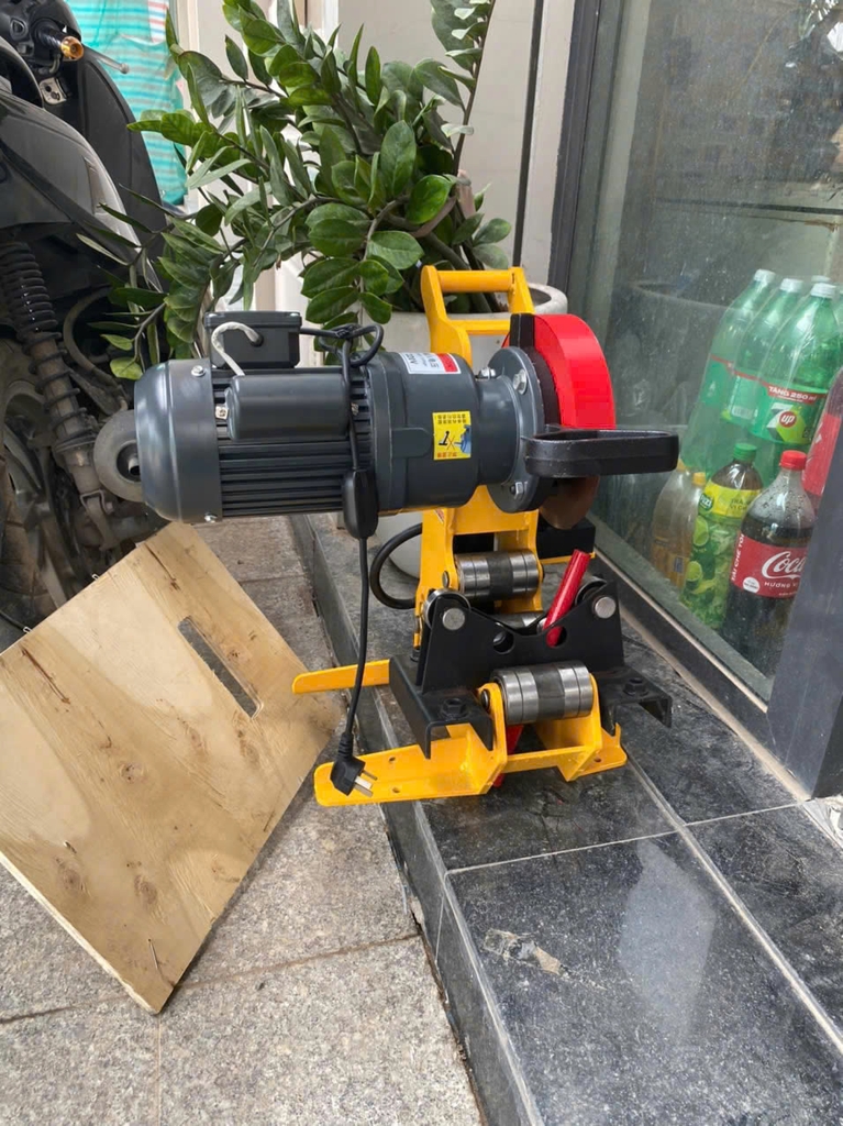 Máy Cắt Ống Thép Thủy Lực 219mm - QG-012