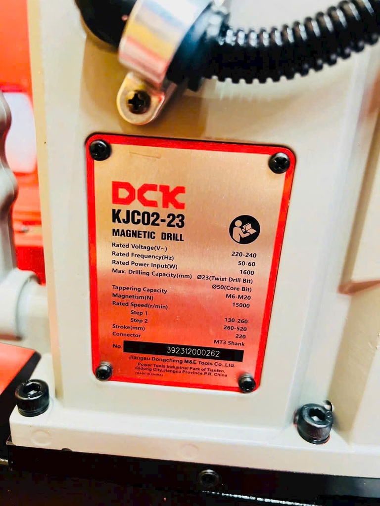 Máy khoan từ DCK - KJC02-23 1600W 50MM