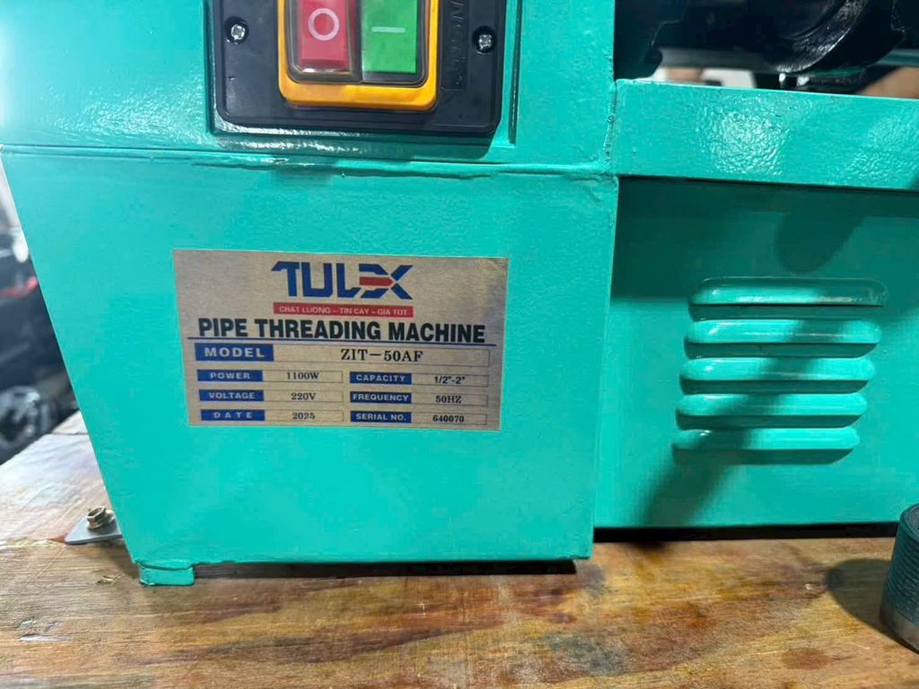 Máy Tiện Ren Trung Quốc Z1T-50AF (21-60mm) Xanh