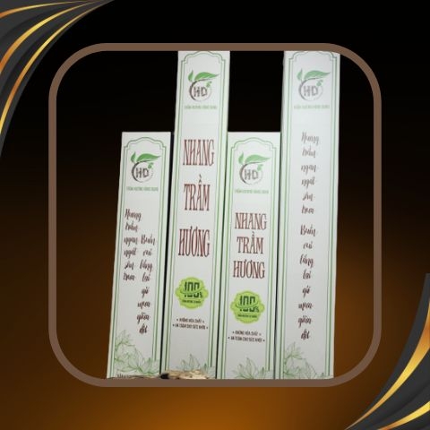 NHANG TRẦM HƯƠNG DÀI 40 CM HỘP 100 GRAM - 80 CÂY