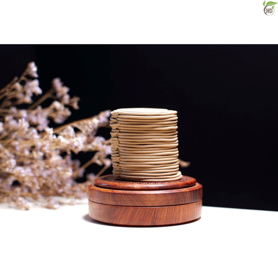 NHANG KHOANH LOẠI 2H TRẦM HƯƠNG - 1 KHOANH CHÁY 2H (HỘP 30 KHOANH)