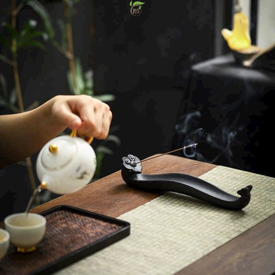 NHANG KHÔNG TĂM TRẦM HƯƠNG CAO CẤP DÀI 21CM